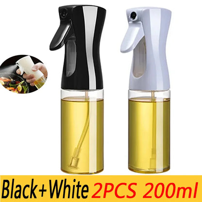 Oil Spray Bottle –  200/300/500ML , reliable  Plastic Cooking Sprayer, Olive Oil, Vinegar & BBQ