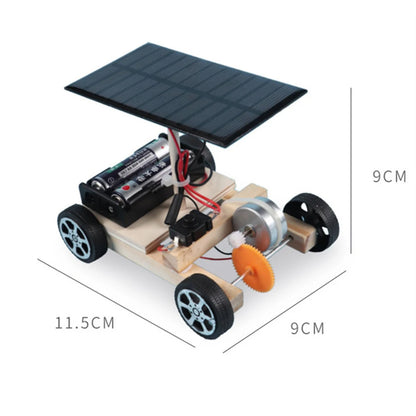 DIY Solar Car Kit – Creative STEM Toy for Kids’ Motor Skills & Active Thinking