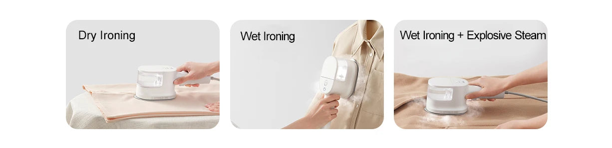 Portable Garment Steamer – Xiaomi Mijia Fast Heat Vertical Iron for Wrinkles, Travel & Home