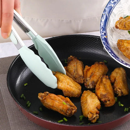 12PCS Silicone Kitchenware Non-Stick Cookware Kitchen Utensils Set Spatula Shovel Egg Beaters Wooden Handle Cooking Tool Set Hot