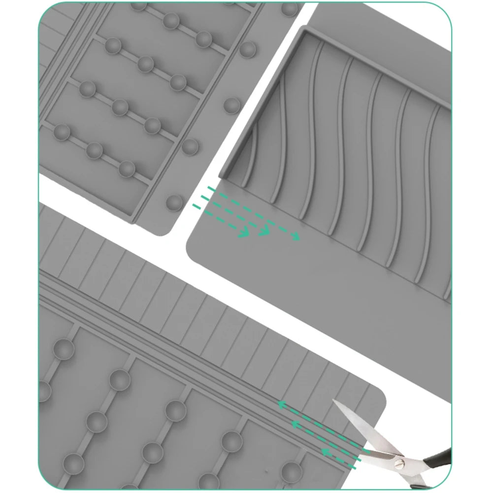 Kitchen Sink Edge Protector Silicone Bathtub Wash Basins Splash Guard Countertop Protector  Prevent Splashes Accessories