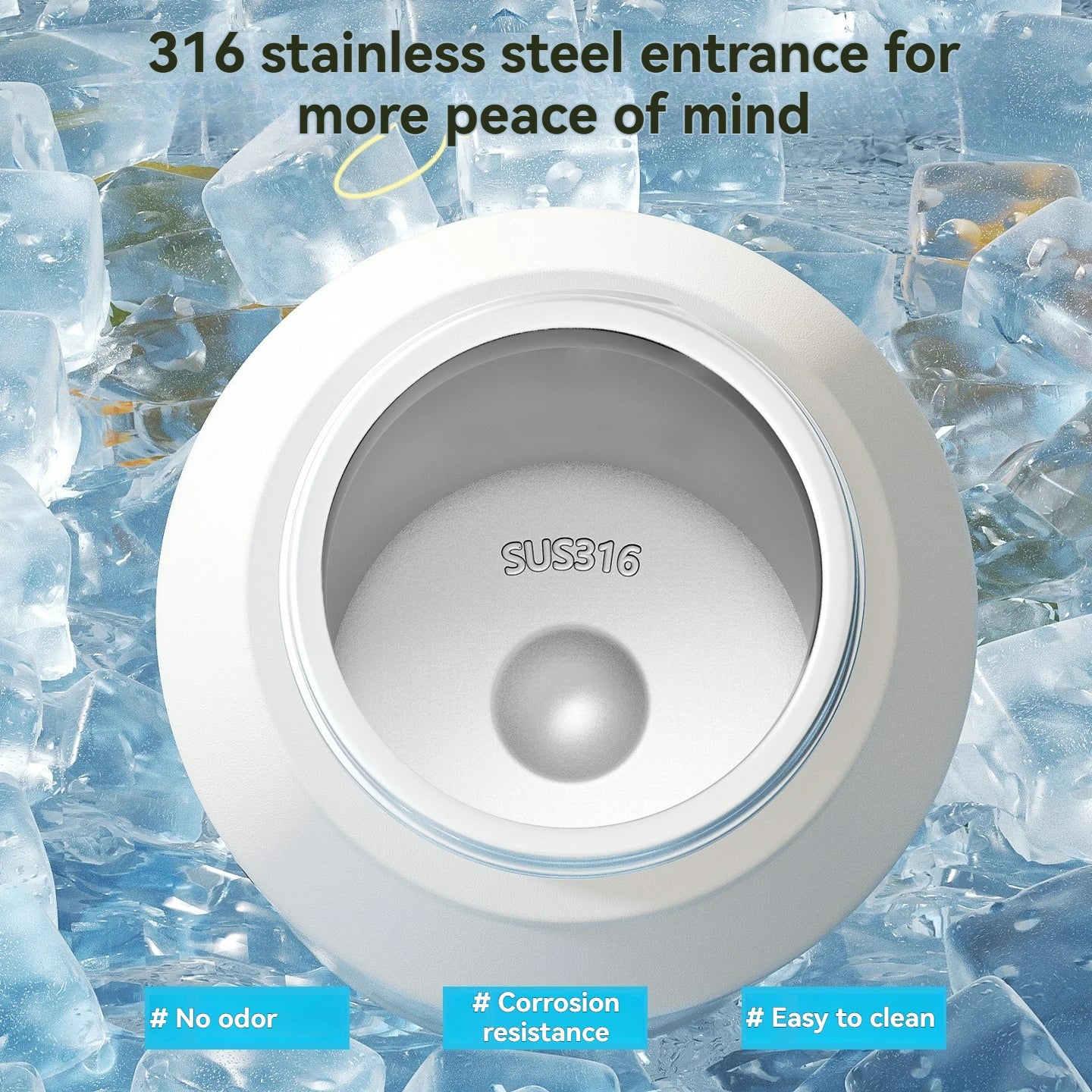 1L Stainless Steel Vacuum Flask - Insulated Thermos Bottle for Hot & Cold Drinks | Hiking, Cycling, Fitness | Leak-Proof with Handle