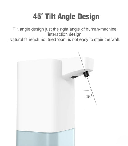 Automatic Touchless Liquid Soap Dispenser – Infrared Sensor, Hands-Free Smart Foam Machine, USB Rechargeable