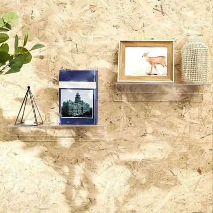 Kitchen Multifunctional Seasoning Rack Wall-Mounted Acrylic Display Rack Home Decoration Bathroom Kitchen Essential