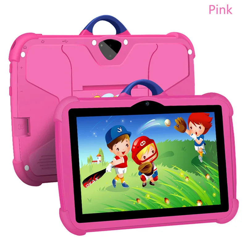 7-Inch Kids Tablet PC – Android 13, Quad-Core, 4GB RAM, 64GB Storage Educational Tablet