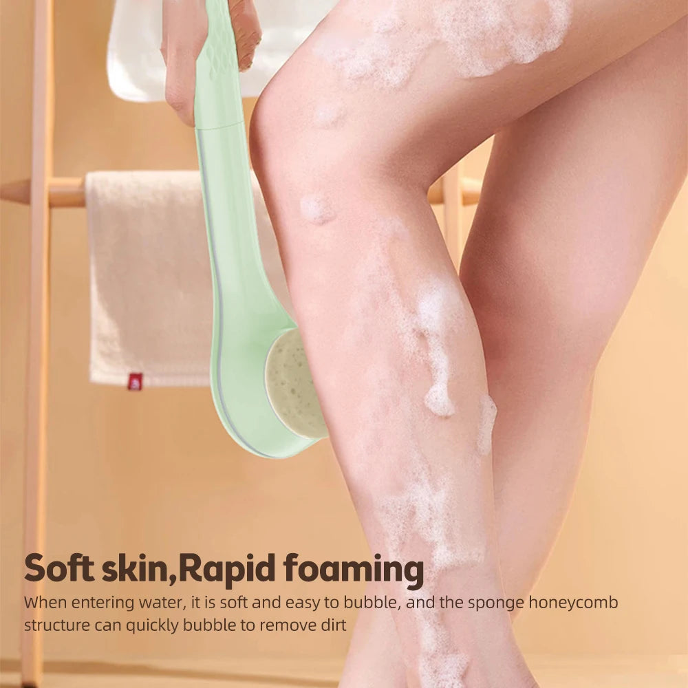 Electric Shower Brush – Rechargeable IPX7 Waterproof, 3-Speed 6-in-1 Wireless Body Scrubber