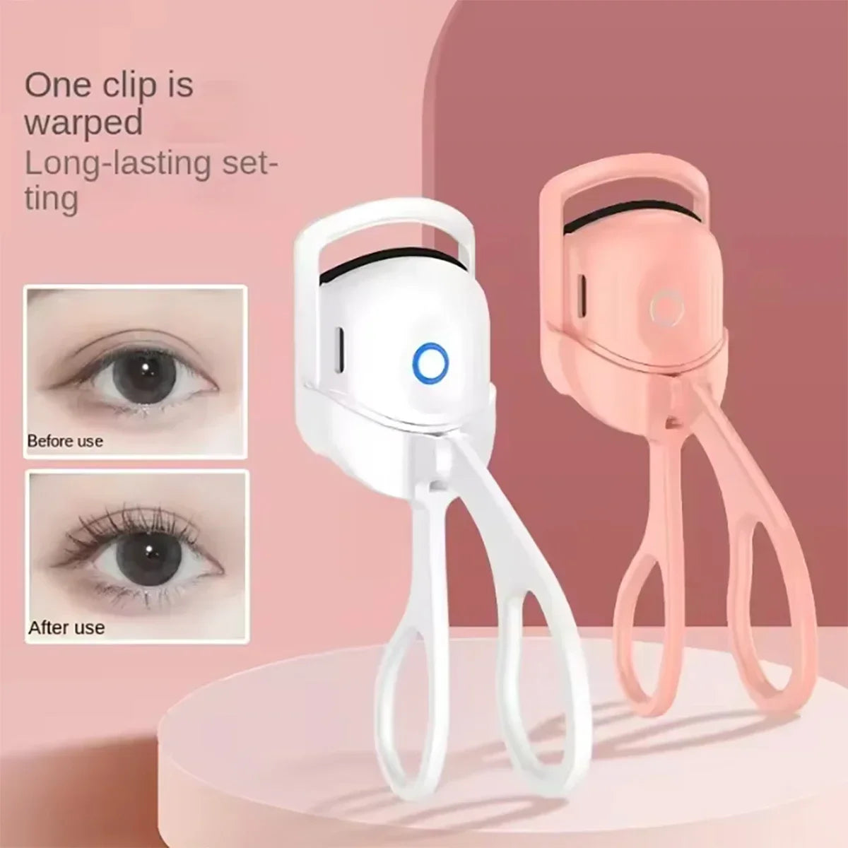 The Warm Curl Eyelash Curler – Safe, Smart Lash Lifting with Perfect Arch, No Batteries, No Pinch