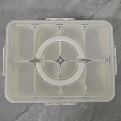 Kitchen spice storage box household with lid storage jar food grade plastic star anise seasoning sealed box