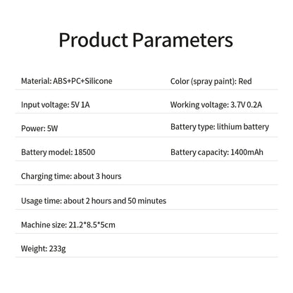 Electric Hair Regrowth Brush – Infrared Light Scalp Massager for Anti-Hair Loss & Hair Growth