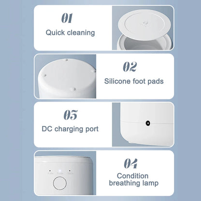 Ultrasonic Cleaner 50kHz – High-Frequency Cleaning Machine for Jewelry & Teeth Braces