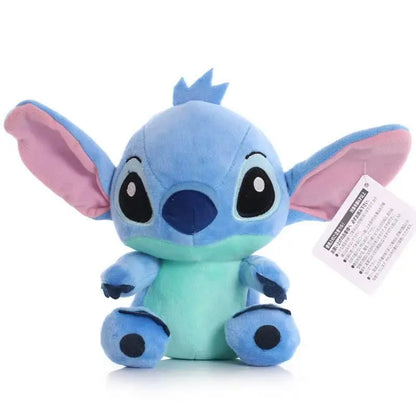 18cm Plush Stitch Doll – Original Baby Movie Cartoon Model, Action Figure & Stuffed Toy Pendant for Children