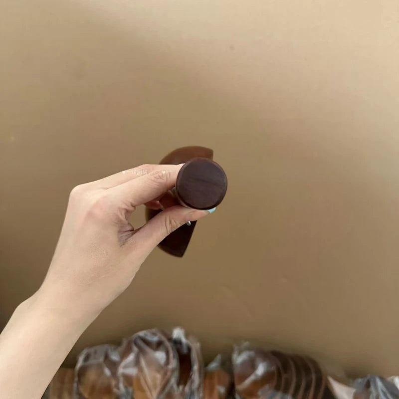 Kitchen Spoon, Wooden Spoon, Extra Large Size, Serving Spoon, Internet Famous, Vermicelli, Dry Rice Spoon