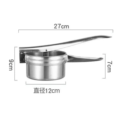 Stainless steel kitchen water squeezer, hand pressure dehydrator, juice squeezer, mud squeezer, kitchen tool