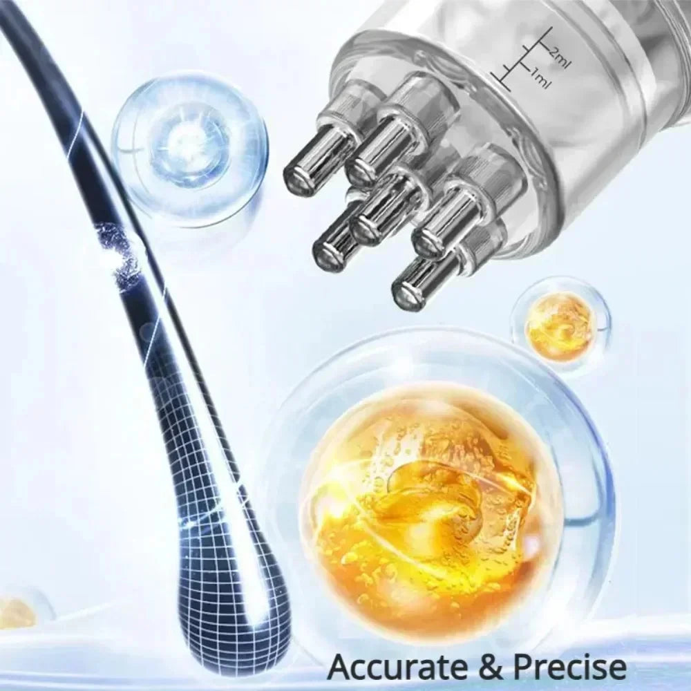 1pc Portable Scalp Applicator Liquid Comb Mini Massager Essential Oil Liquid Guiding Massager Anti Hair Loss Scalp Care Tool