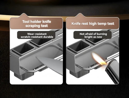 kitchens accessories Rack Wall Mounted Multifunctional Rack All-in-One Organizer knife