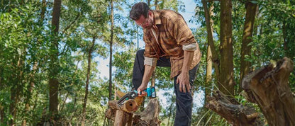 SEESII 6″ Cordless Mini Chainsaw – 15.2cm Rechargeable Electric Pruning Saw, Compatible with Makita 18V Battery