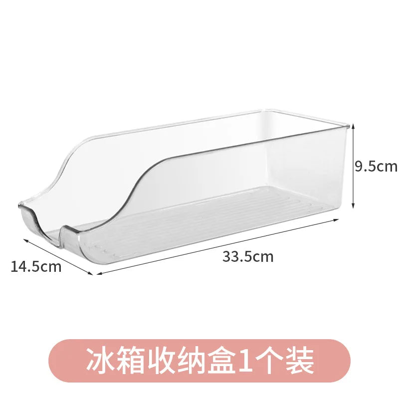 1-Piece Refrigerator Can Organizer – Soda Can Storage Dispenser for Fridge & Freezer, Kitchen Storage Accessory