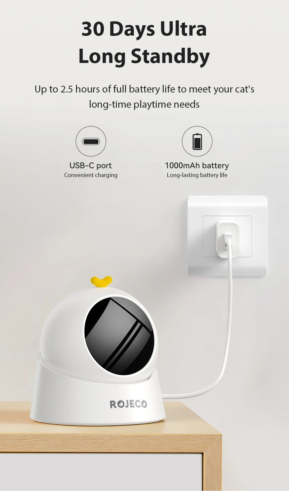 Automatic Cat Laser Toy – Interactive Adjustable Electric Smart Pet Toy for Indoor Cats & Dogs