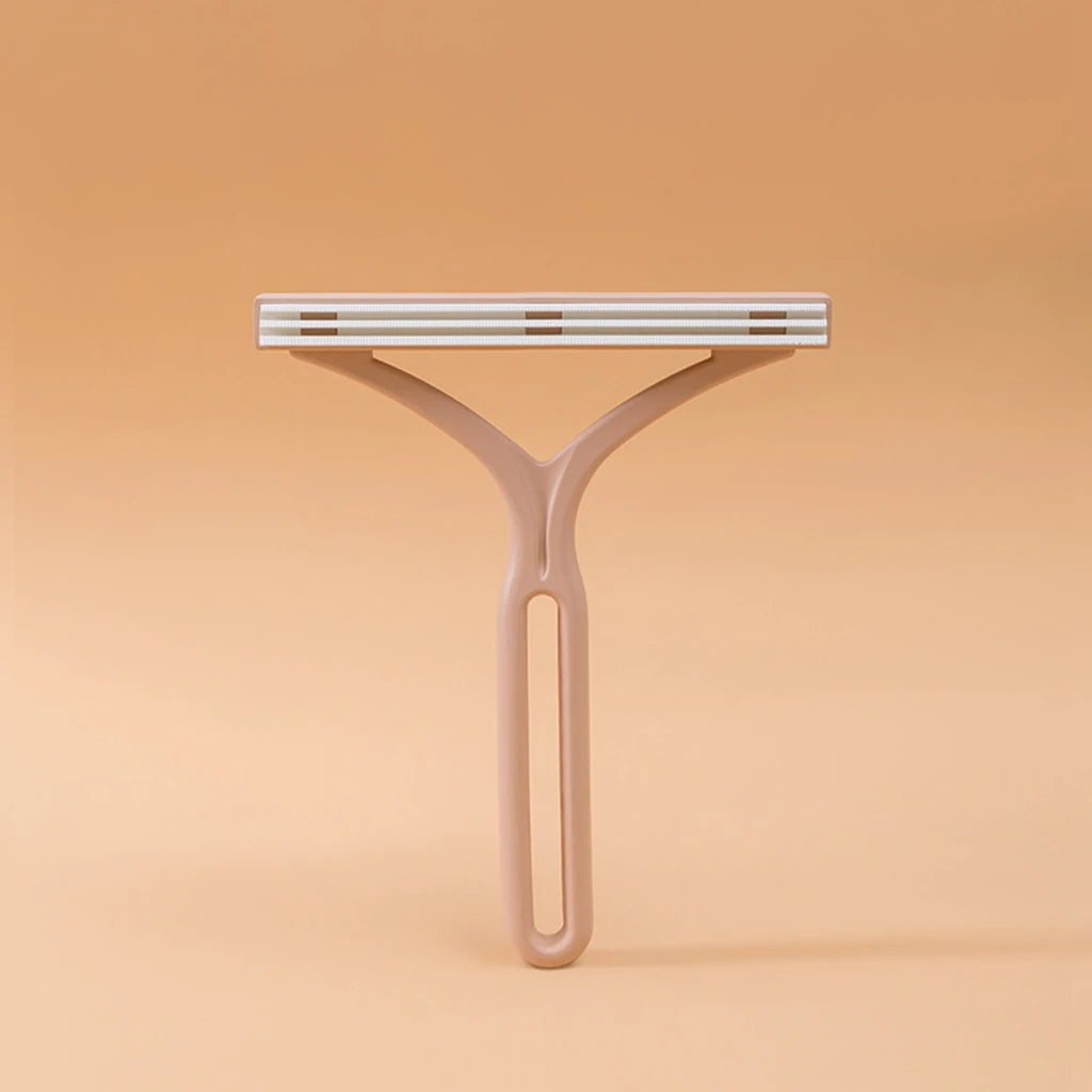 Portable Lint & Pet Hair Remover Brush – Manual Roller for Clothes, Sofa, Fabric & Fuzz Cleaning