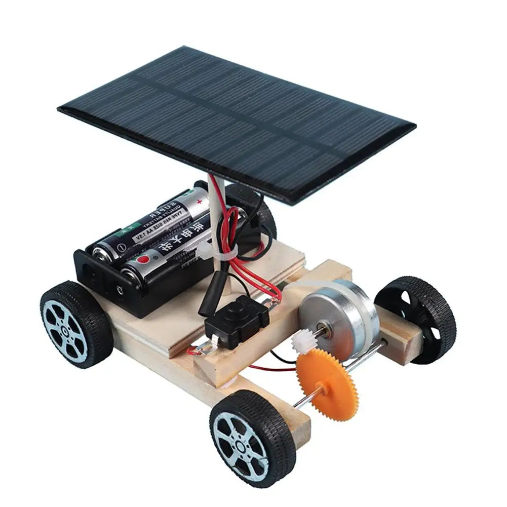 DIY Solar Car Kit – Creative STEM Toy for Kids’ Motor Skills & Active Thinking