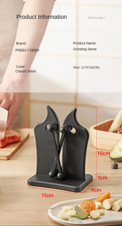 Knife Sharpener Kitchen Sharpening Tool Easy Safe Sharpening Kitchen Chef's Knife Damascus Knife Kitchen Tools Kitchen Supplies