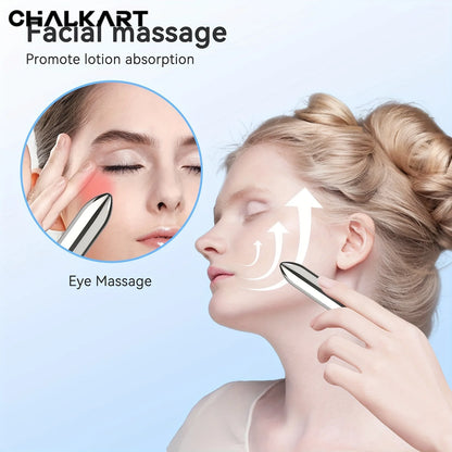 Mini Vibrating Massager, Facial And Eye Massage Treatment Relaxes, Promotes Lotion Absorption, Lipstick Size, Mini Portable