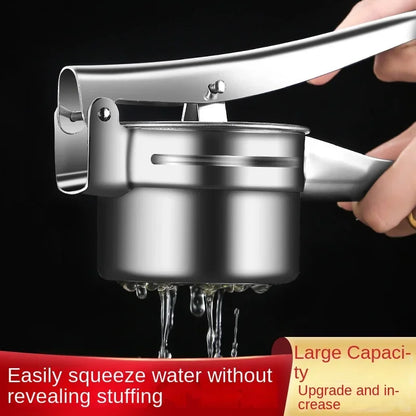 Kitchen Multifunctional Tool Stainless Steel Manual Juicer For Fruits And Vegetables Vegetable Filling Squeezer Simple Operation