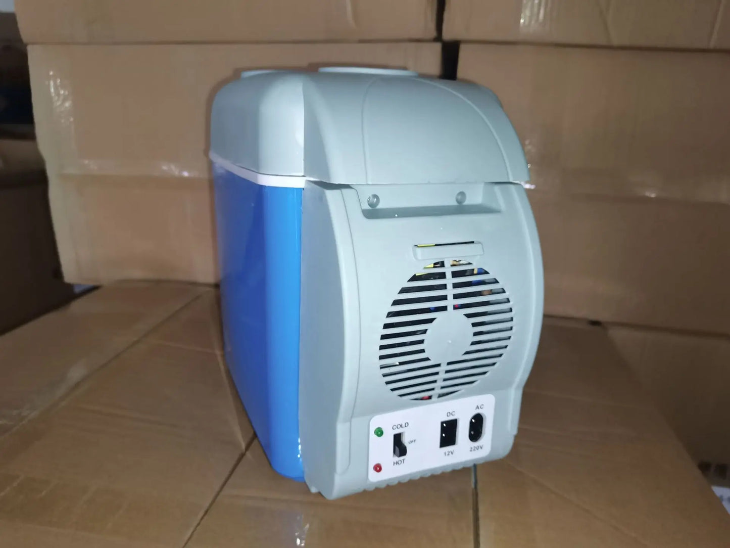 Car & Home Mini Beauty Refrigerator – Dual-Purpose Cosmetic Makeup Mask Fridge