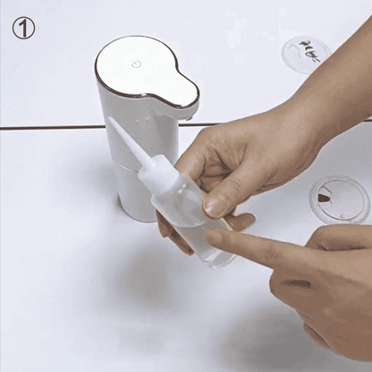 Automatic Touchless Liquid Soap Dispenser – Infrared Sensor, Hands-Free Smart Foam Machine, USB Rechargeable