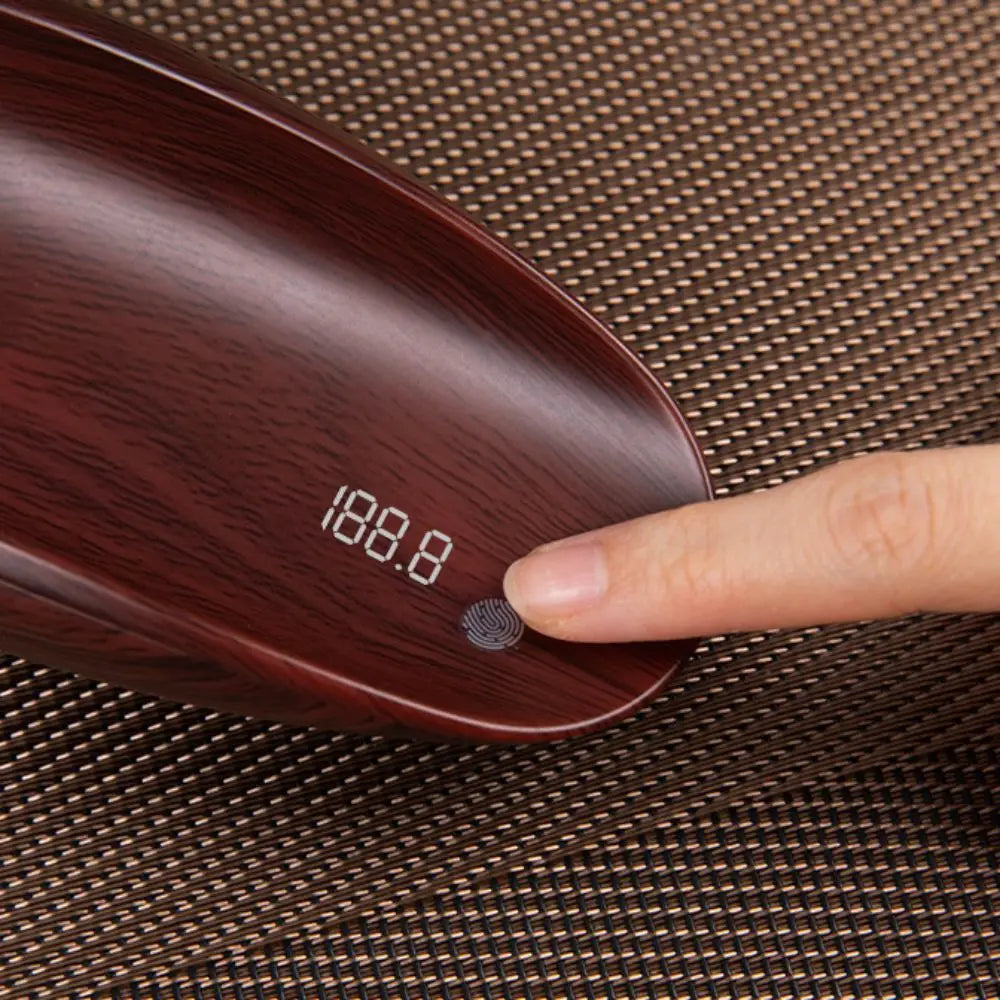 Kitchen Weighing Tool Touch Sensor Tea Scale Digital Accurate Coffee Scale Professional Wood Texture Kitchen Scale Baking