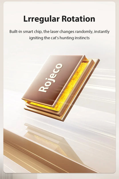 Automatic Cat Laser Toy – Interactive Adjustable Electric Smart Pet Toy for Indoor Cats & Dogs