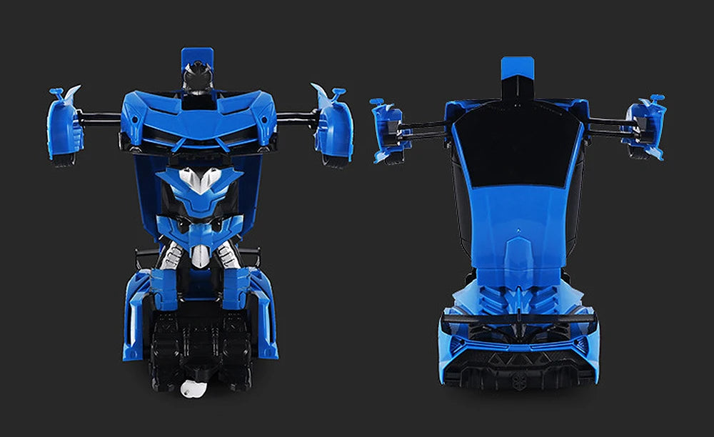 2-in-1 Transforming RC Car Robot – Electric Remote Control Sports Vehicle Toy for Kids