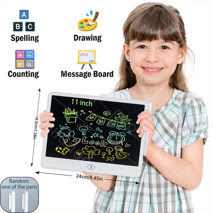 LCD Writing Tablet 16/13/11 Inch – Kids Drawing & Painting Board Educational Toy for Boys & Girls