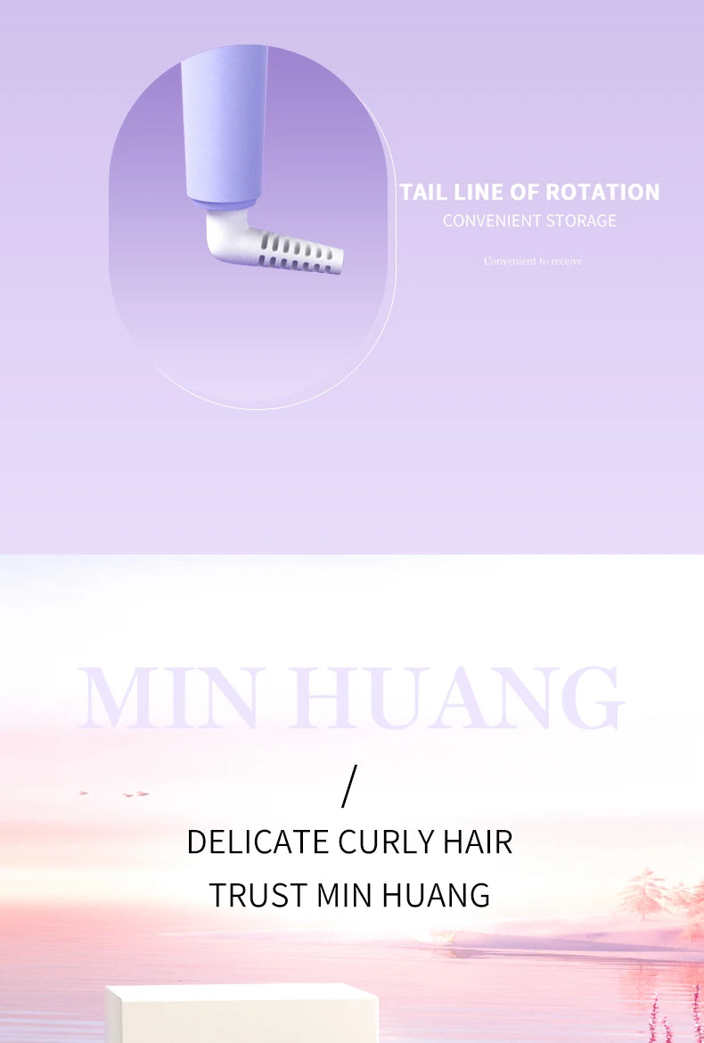 Automatic 32mm Curling Iron – Ceramic Anion Hair Curler, 4-Speed Adjustable, Fast Heating Styling Tool