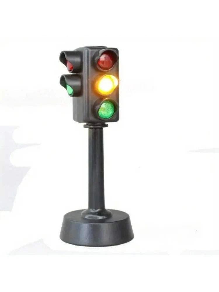 Mini Traffic Light Toy – Kids’ Road Safety Puzzle & Educational Traffic Sign Set
