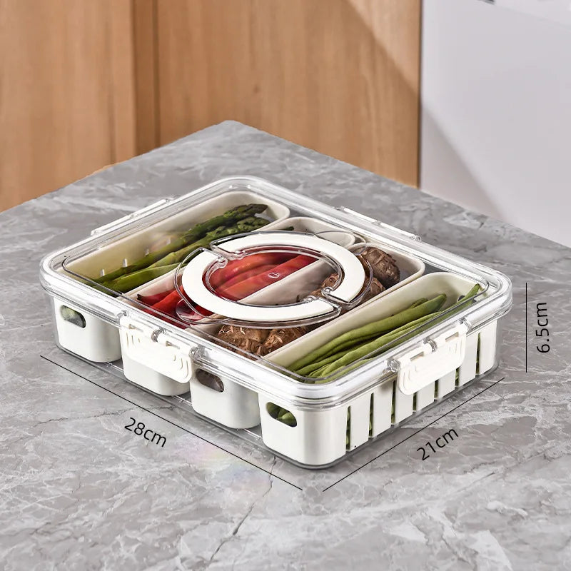 Kitchen spice storage box household with lid storage jar food grade plastic star anise seasoning sealed box