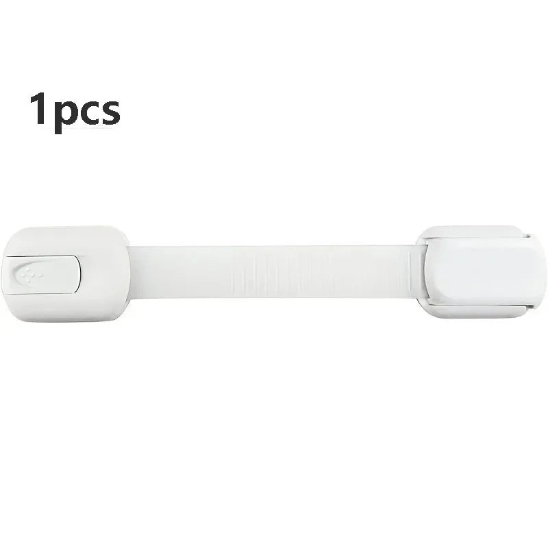 Baby Safety Cabinet Locks – Adhesive Drawer & Door Latches, Child Safety Straps for Home