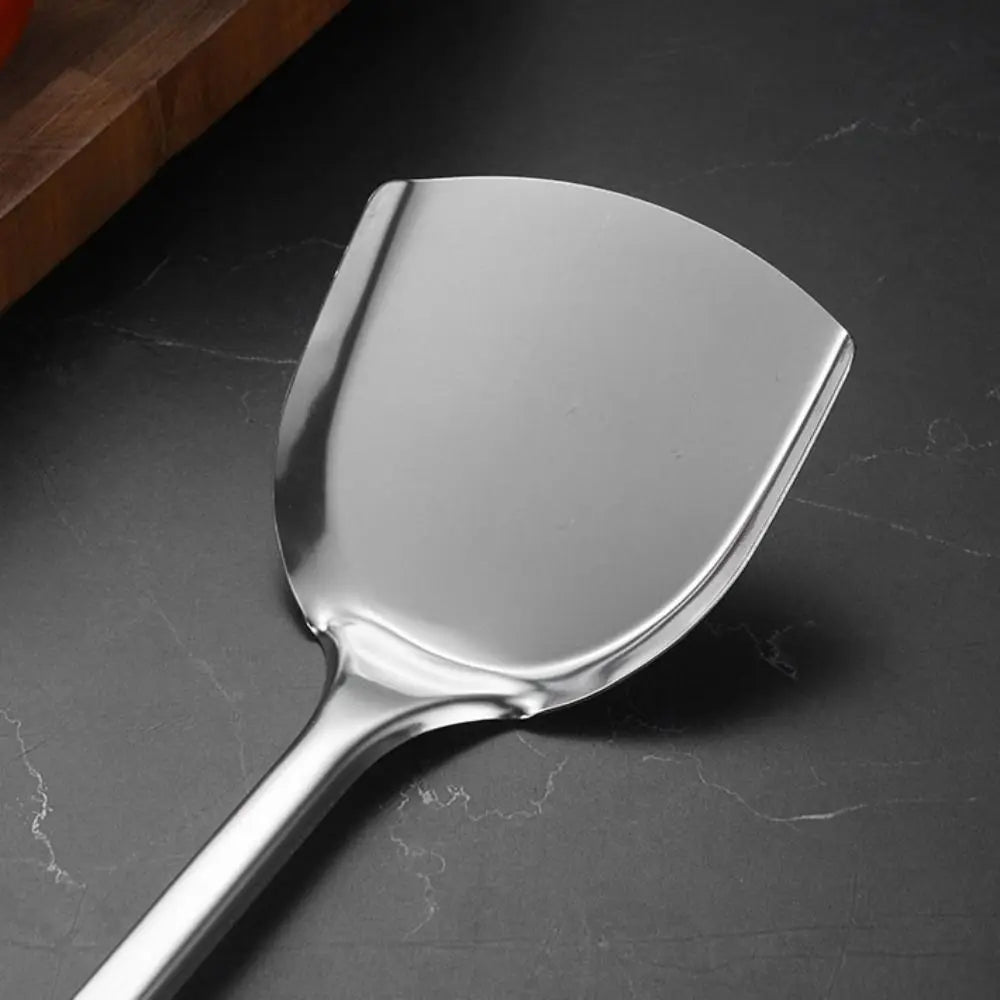 9Pcs Household Stainless Steel Kitchen Cooking Utensils Set Rust-proof Long Handle Cooking Spatula Set Durable Shovel Set Pasta