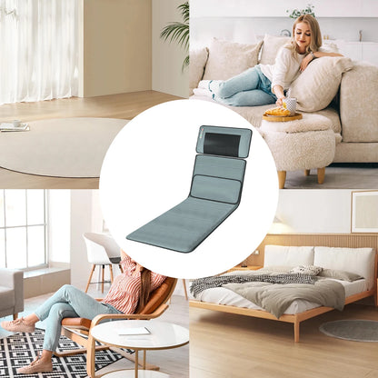 Full Body Electric Massage Mat – Lightweight Vibrating Bed Massager for Back, Neck & Hips