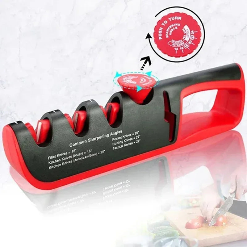 Kitchen Sharpener Multi functional Sharpening System Adjustable Angle Room Special Cooking Utensils kitchen gadgets