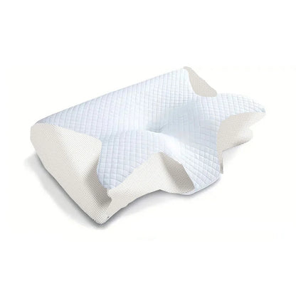2-in-1 Memory Foam Cervical Pillow – Ergonomic Orthopedic Contour Pillow for Neck Support