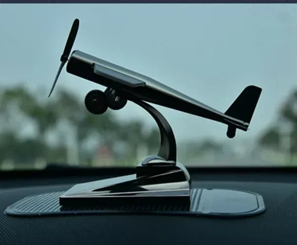 Wind-Solar Hybrid Plane Model – Dual-Power Educational Kit with Rechargeable Battery & LED Lights for Teens 6+