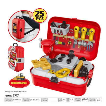 17PCS Kids Pretend Doctor Set with Backpack – Portable Medical Role Play Toys for Children