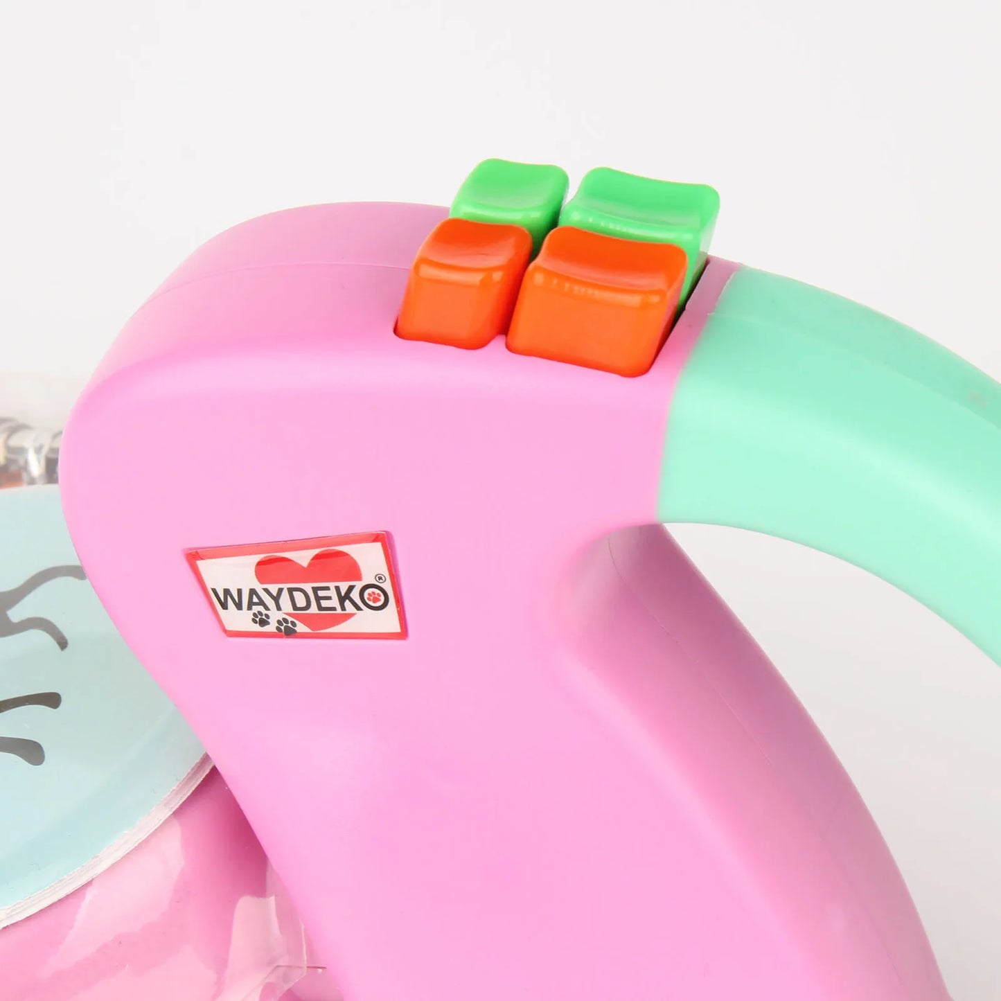 Dual Dog Retractable Leash for 2 Dogs – 10ft Auto-Untangle Reflective Leads, 50lbs Per Dog, Color-Coded Control