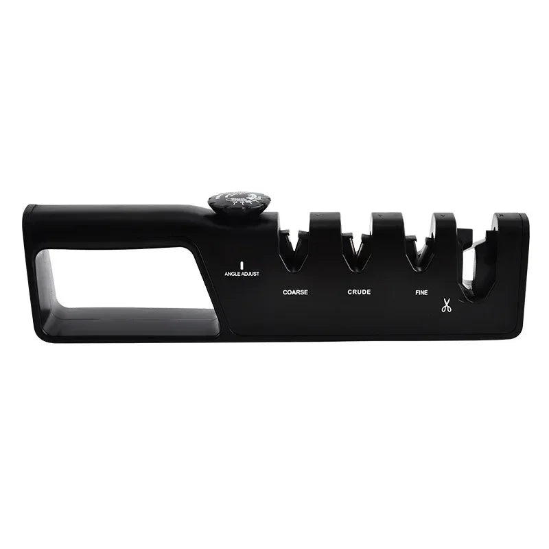 Kitchen Knife Sharpener 4-in-1 Angle Adjustable for Home Precision Scissors Professional Knives and Whetstone Sharpener Tools
