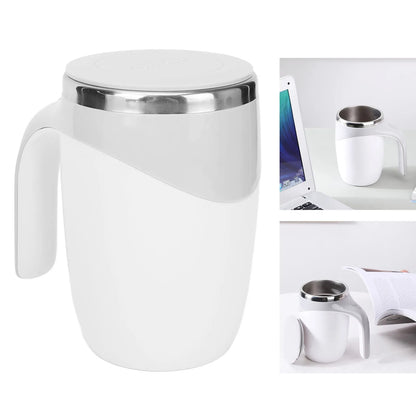 E5 Self-Stirring Mug – Electric Magnetic Rotating Mixing Cup for Coffee & Milk