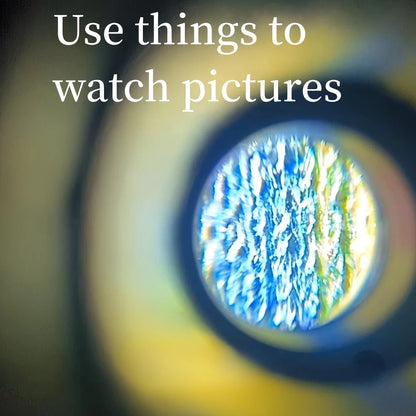 Handheld Microscope Kit for Kids – Home School Science Lab Educational Toy, Biological Exploration Birthday Gift