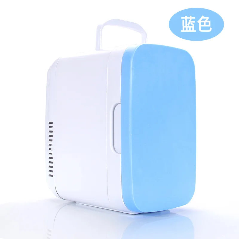 Car & Home Mini Beauty Refrigerator – Dual-Purpose Cosmetic Makeup Mask Fridge