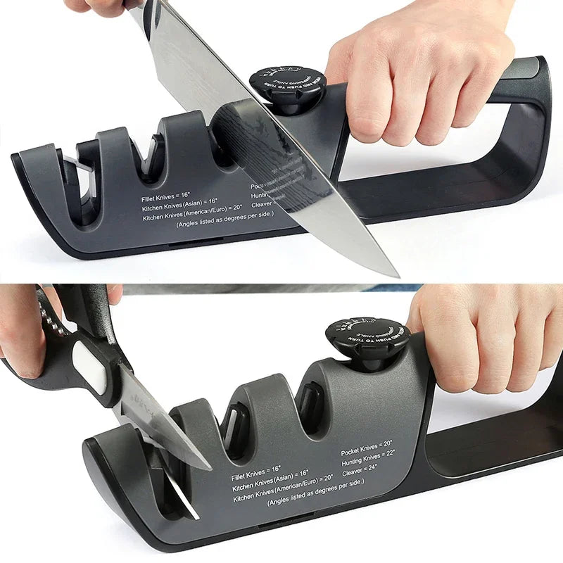 Kitchen Sharpener Multi functional Sharpening System Adjustable Angle Room Special Cooking Utensils kitchen gadgets