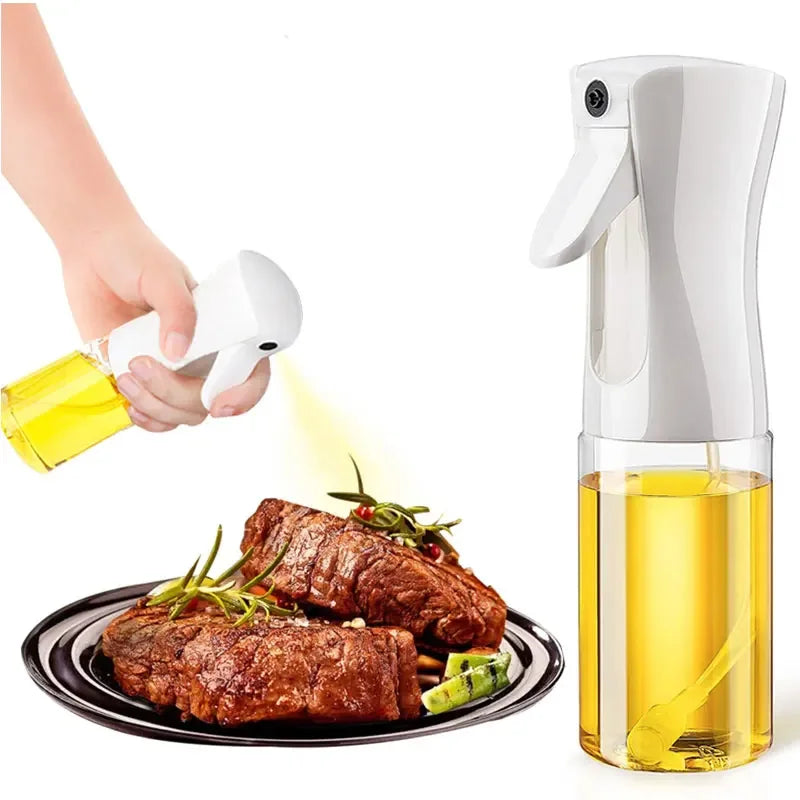 Oil Spray Bottle –  200/300/500ML , reliable  Plastic Cooking Sprayer, Olive Oil, Vinegar & BBQ